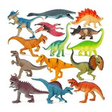 14 Figuras De Dinosaurios Para Niños Con Libro