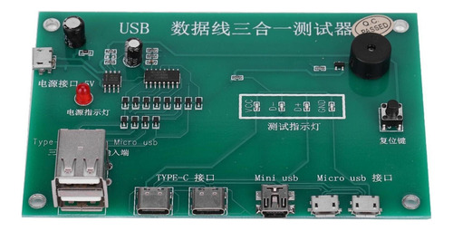 3 En 1 De Cable De Datos Probador Preciso /mini Usb/micro-us