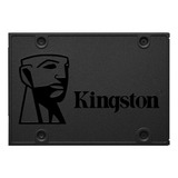 Disco Sólido 120gb Ssd Kingston A400 Pc Gamer Color Negro
