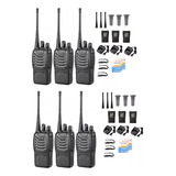 Radio Walkie Talkie Baofeng Bf-888s Uhf X6 Unidades