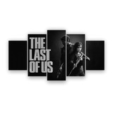 Quadros Decorativos Quarto Gamer The Last Of Us 5 Peças