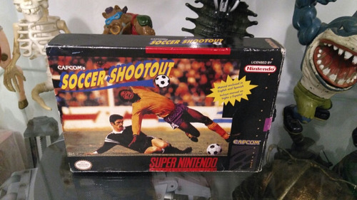 Cartucho Súper Nintendo Soccer Shootout Súper Nes 