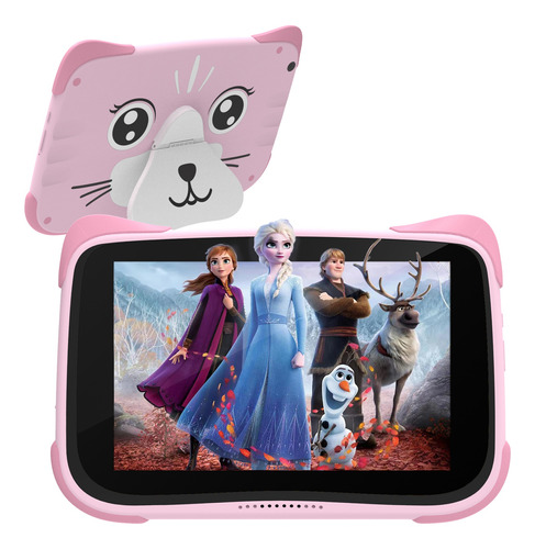 Tablet Hellopro Os Kids 8 Hd/ 4gb Ram/ 64gb/ Android 13 Rosa