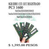 Memoria Ram  8gb 1 Hp  664691-001  Proliant  Ml Dl Gl Sl 