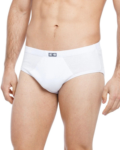 Calzoncillo Hombre Slip Algodón Con Toalla Liso Eyelit 315