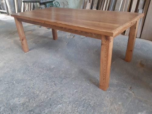 Mesa De Pinotea Reciclada  De 2,00 Mt X 1,00 Mt 