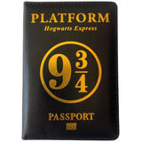 Porta Pasaporte De Harry Potter - Plataforma 9 3/4  Hogwarts