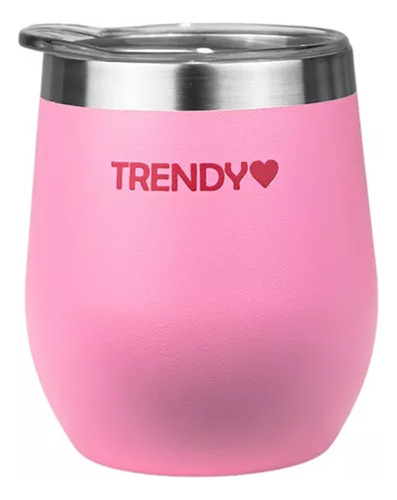 Mate Con Tapa Trendy Acero Inoxidable Térmico Vaso Liviano