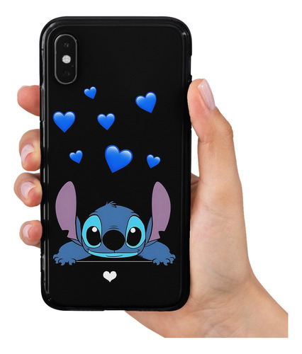 Funda Samsung Todos Los Modelos Stitch Blue Hearts