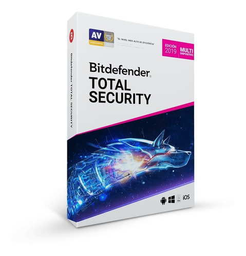 Bitdefender Total Security 2020 5 Pc 3 Años