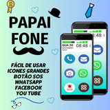 Smartphone Papaifone 32gb Botão Sos Zap Zap