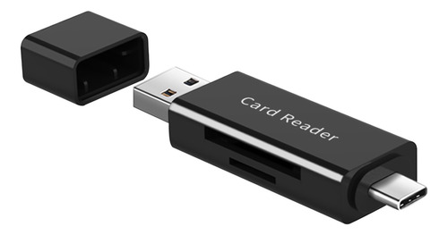 Lector De Tarjetas De Memoria 3 En 1 H Card Reader Usb-c Con