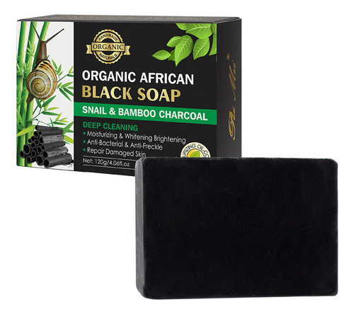 Snail Bamboo Charcoal Black Soap Cleaning Oil