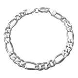 Esclava Pulsera De Plata .925 Tejido 3x1 Cartier 20 Cm 6 Mm