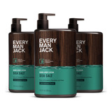 Every Man Jack Loción Corporal Y De Sal Marina Para Hombre.