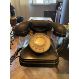 Antiguo Teléfono De Baquelita. Made In Belgium No Envío 