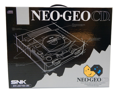 Caixa Vazia Papelão Neo Geo Cd Nacional Para Reposição