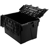 Caixa Organizadora Basculantel Monobloco Preto E Azul 2 Unid