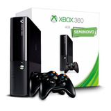 Xbox 360 Slim + 2 Controles + Jogo