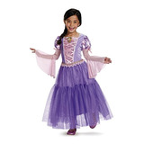 Rapunzel Disfraz De Princesa Disney Enredado, X-small/3t-4t