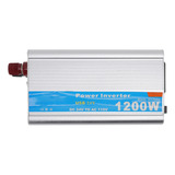 Inversor De Corriente De 1200 W Dc 24 V A Ac 110 V De Aleaci