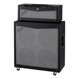 Fender Mustang V Cabezal Y Caja 4x12 150w Promo! Color Negro