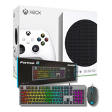 Console Xbox Series S + Combo Teclado + Mouse Gamer Fortrek