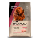 Vitalcan Balanced Natural Recipe Perro Adulto  Cerdo X 15 Kg