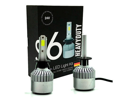 Kit Cree Led S6 H1 24v Uso Especial 24voltios