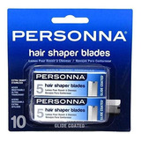 Personna Hair Shaper Blades, 10 Ea, 10count