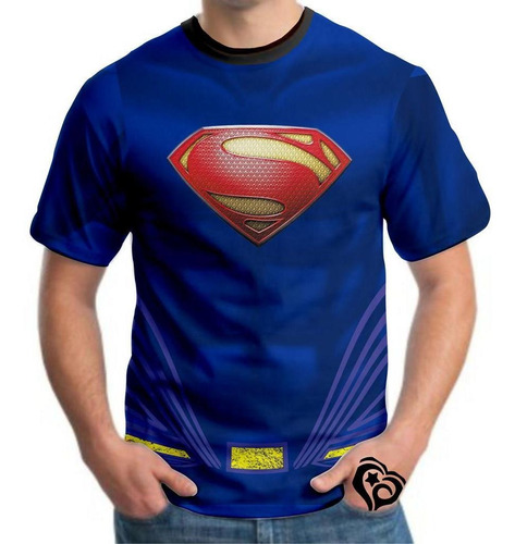 Blusa Superman Masculina Camisa Herois Super Homem Camiseta