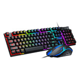 Combos De Teclado Y Raton Gaming Rgb Tf200