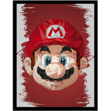 Cuadro Decorativo Mario Bros Medidas 30x40 Cm