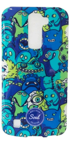 Funda Tpu Con Diseño Compatible Con LG K10