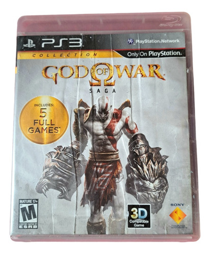 God Of War Saga 5 Juegos Ps3 Usado