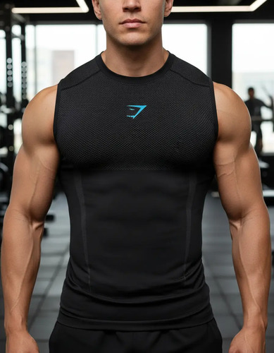 Gymshark Onyx Blue Tank Original !!!