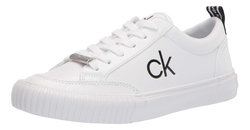 Tenis Calvin Klein Originales Blanco Mujer Comodos Casuales