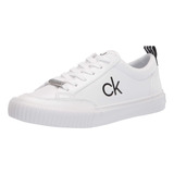 Tenis Calvin Klein Originales Blanco Mujer Comodos Casuales