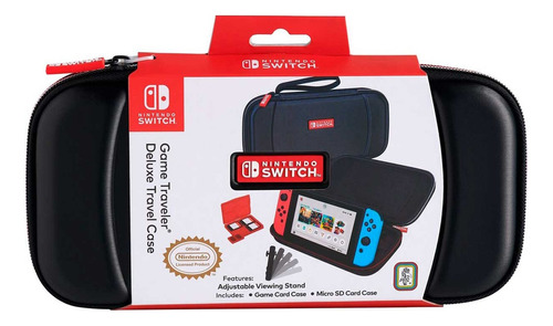 Estuche Nintendo Switch New Game Traveler Black Case - Nuevo