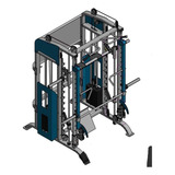 Plano Para Fabricar Maquina De Gym. Brute Force Multifuncion