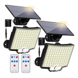 Luces Solares Para Exteriores, 106 Led De 3000 Lúmenes