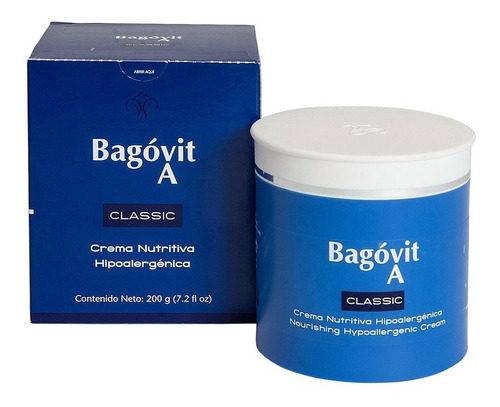 Bagovit A Crema 200gr Classic - Hidratacion Corporal