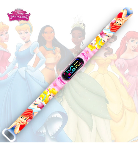 Reloj Niña Touch Digital Princesas Disney - Princesas Disney