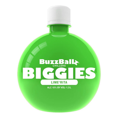 BuzzBallz Biggies Lime Rita, Margarita Lista para Beber, 15% de Alcohol, 1.5l, para Fiestas, Cóctel Preparado con Tequila, Limón y Agave, Notas Ácidas, Dulces, Vibrantes y Cítricas | MercadoLibre