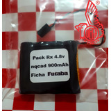 Pack Niquel Cadmio Rx 4.8v 900mah Ficha Futaba Receptor