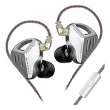 Auriculares Inalámbricos Linsoul Kz Zvx Plata.