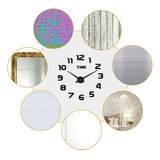 Reloj De Pared Grande Decoracion Pared Eloj Decorativo 3d