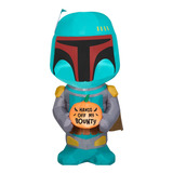 Inflable Halloween Star Wars Boba Fett Calabaza 1.52 Mts *sk