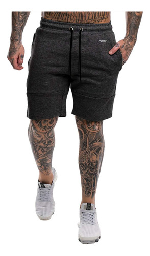 Bermudas Shorts Jogger De Varios Bolsillos Hombre Casual