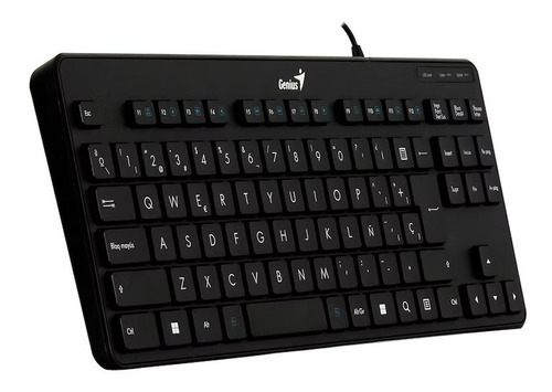 Teclado Compacto Usb Genius Luxemate 110 Español Negro